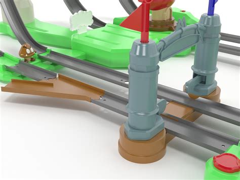 D Hot Wheels Mario Kart Circuit Track Set TurboSquid