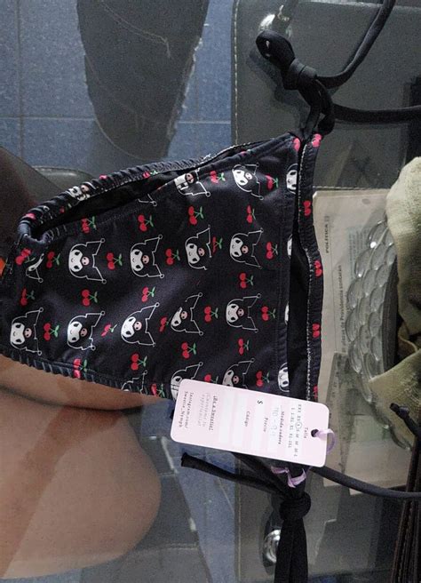 Sanrio Kuromi Bikini Y2k Set String Bikini Bottom Surf Short Bottom Swimwear Plus Size Etsy