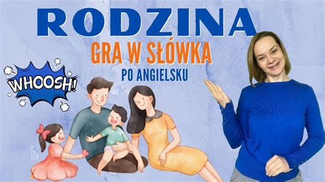 RODZINA po angielsku GRA W SŁÓWKA angielski dla dzieci YouTube