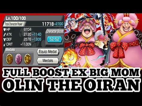 Full Boost Ex Big Mom Olin The Oiran Gameplay Youtube