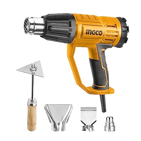 INGCO Heat Gun W Heavy Duty Hot Air Gun Heat Gun With Overload Protection For Crafts