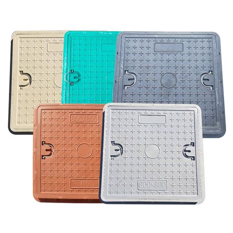 Sealed Composite Resin Bmc Smc Frp Square And Round Manhole Covers With