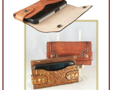 Pdf Pattern For A Iphone Pro Max Tooled Leather Case Ottorbox