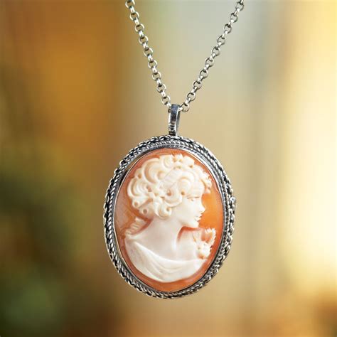 Italian Cameo Pin Pendant National Geographic Store Italian Cameos