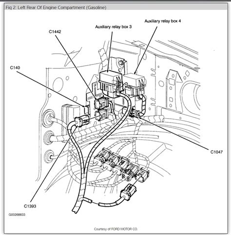 Ford F Fuel Pump Relay Diagram