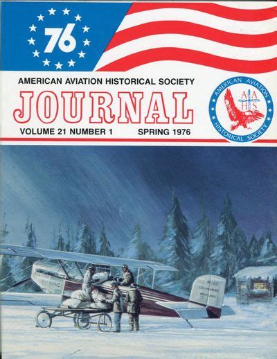 Aahs Journal American Aviation Historical Society Volume 21 Nos 1