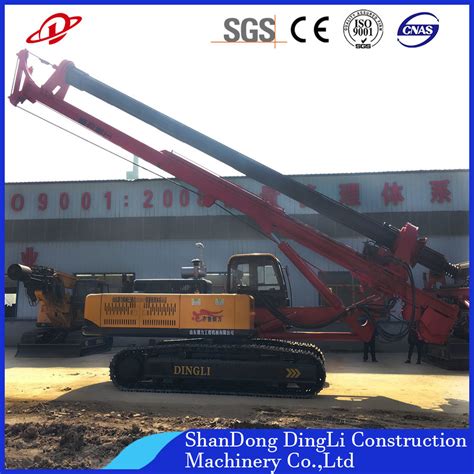 Rotary Hole Drill Rig With High Torque For Civil Construction Water