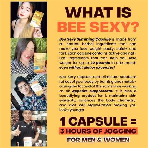 Bee Sexy Slimming Capsules Magic Potions