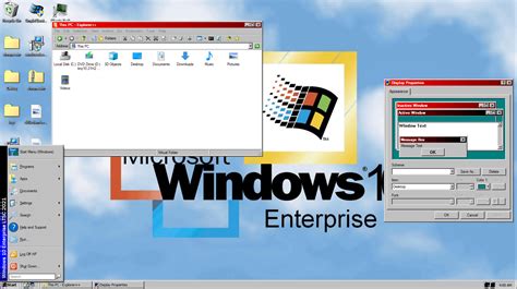 Windows 10 20h2 Ltsc With Classic Theme And Explorer Styled As A 2000