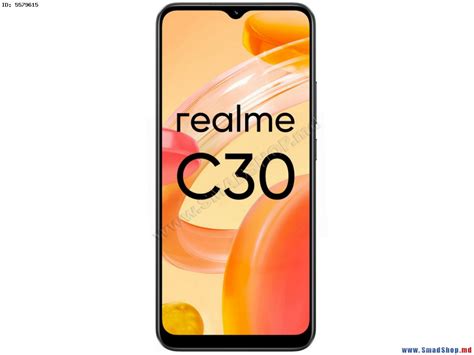 Мобильный телефон Realme C30 Dual 3GB/32GB (Denim Black)