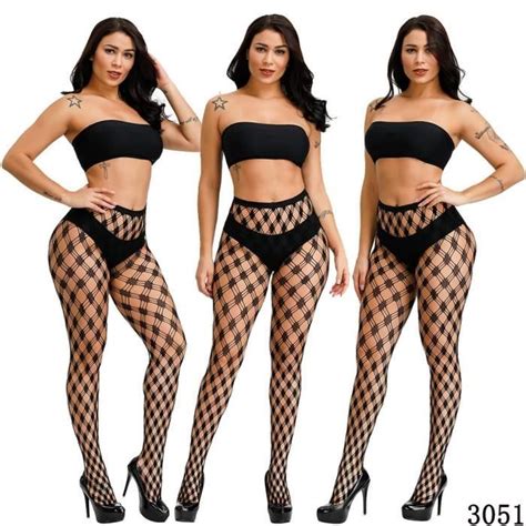 Collant Sexy Pour Femmes Lingerie Érotique Grande Taille Polychrome Cdiscount Chaussures