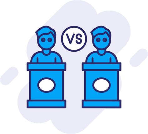 Debate Line Filled Backgroud Icon 38161054 Vector Art at Vecteezy