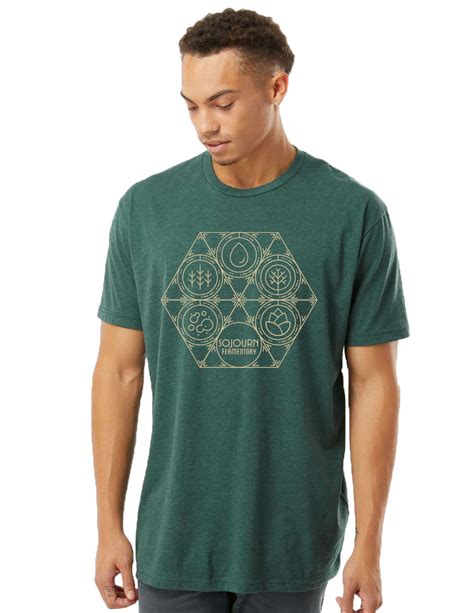 Green Expanded Logo T-Shirt - Sojourn Fermentory