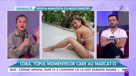 Lora Topul Momentelor Care Au Marcat O Vedeta Vorbe Te Despre Cele