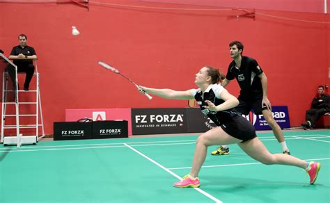 Badminton Championnats De France Audrey Fontaine Et Bastian Kersaudy