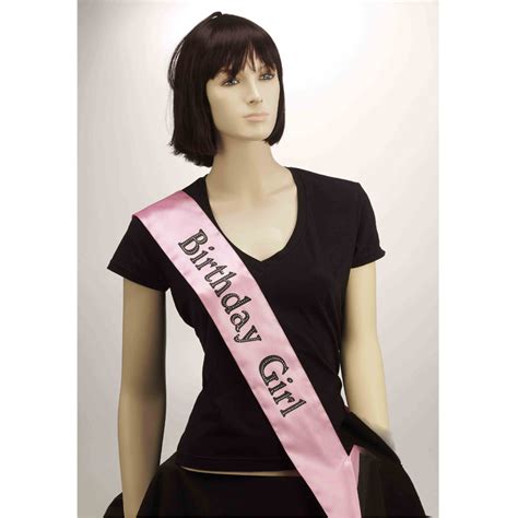 Buy Happy Birthday Girl Sash - Four Styles - Cappel's