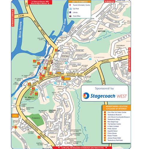 Map Of Tewkesbury Uk The Premier Website