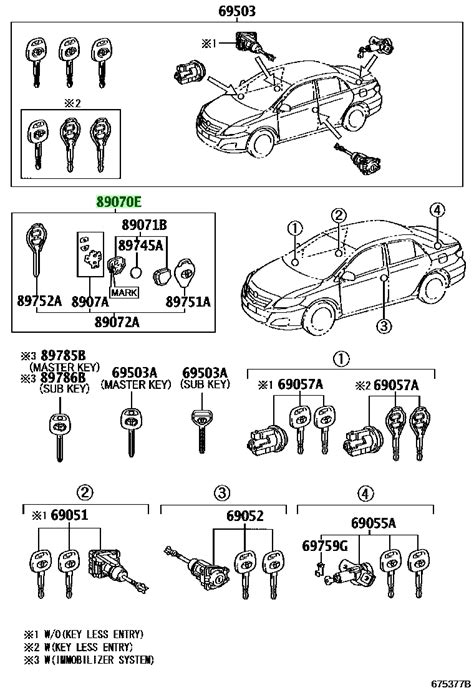 Buy Genuine Toyota 8907026270 89070 26270 Transmitter Assy Door