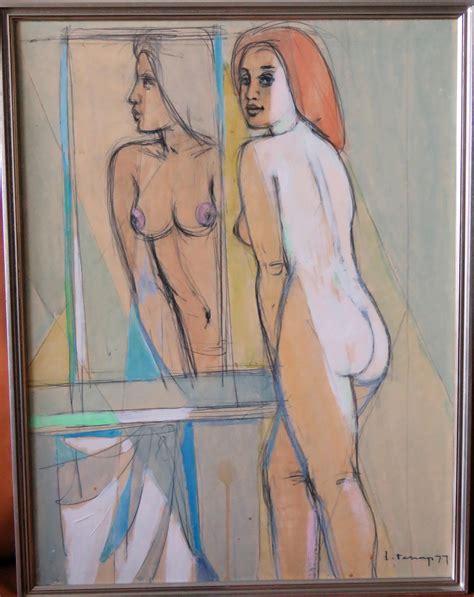 Nude With Mirror Toronto Estonian Virtual Art Gallery