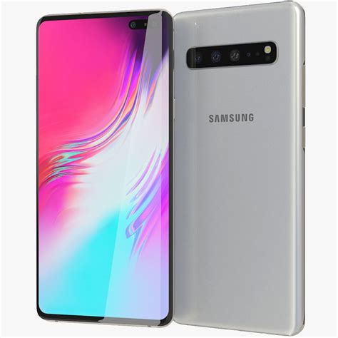 Samsung Galaxy S10 5G Crown Silver 3D Model $39 - .3ds .fbx .max .obj ...