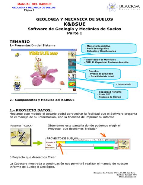 K BSUE GEOLOGIA Y MECANICA DE SUELOS Parte I