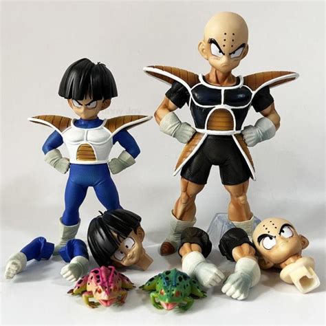 Anime Figure Dragon Ball Z Kuririn Gohan Saiyan Battle Clothes Kuririn