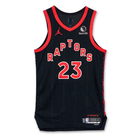 Jamal Shead Toronto Raptors 2024-2025 Emirates NBA Cup Game Worn