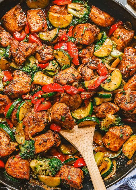 One Pot Chicken Vegetables Recipe – Healthy Chicken Recipe | Eatwell101