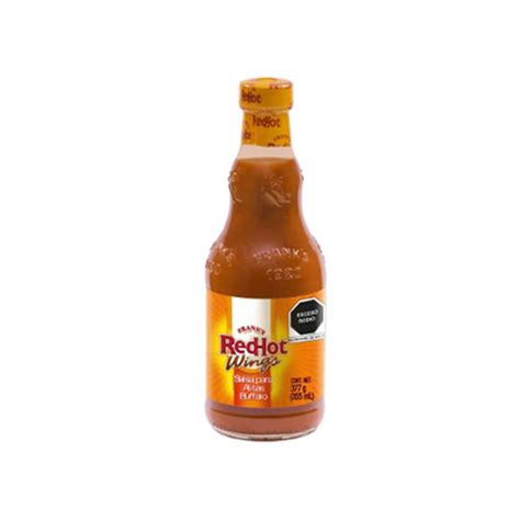 Salsa Franks Red Hot Wings Buffalo Ml Pidef Cil Ra L