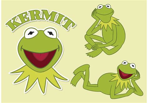 Kermit The Frog Cartoon Drawing