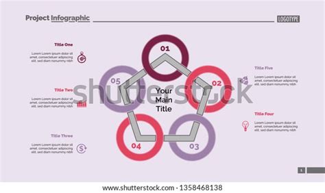 Pentagon Diagram Process Chart Cycle Graph Stock Vector Royalty Free 1358468138 Shutterstock