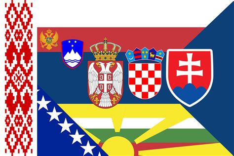 Flag Of United Slavic Lands Rvexillologycirclejerk