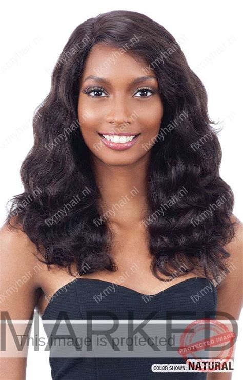 Naked Human Hair Lace Wig Body Wave Fix My Hair Voor U