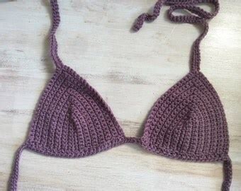 Crochet Bikini Top Etsy