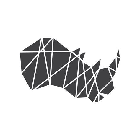 Rhino africa icon design 6823694 Vector Art at Vecteezy