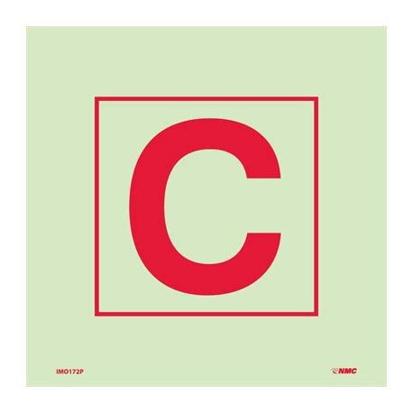 NMC IMO172 Control Station Symbol IMO Label 6 X 6