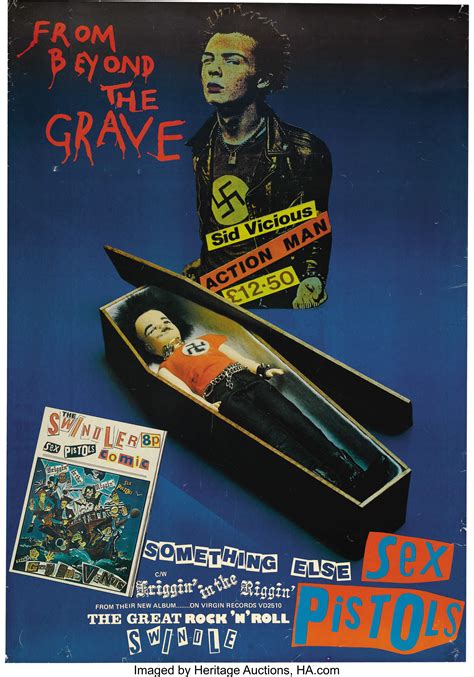 Sex Pistols "From Beyond the Grave" Promotional Poster (Virgin, | Lot