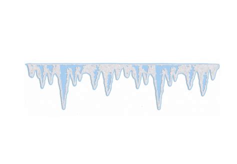 Icicle Border Clipart