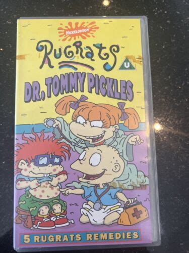 Rugrats Dr Tommy Pickles Vhs Nickelodeon Cartoon Animation Ebay