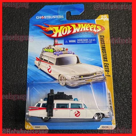 Hot Wheel Ghostbusters Ecto 1 2010 First Appearance New Model Hotwheels Premiere Collection 1959