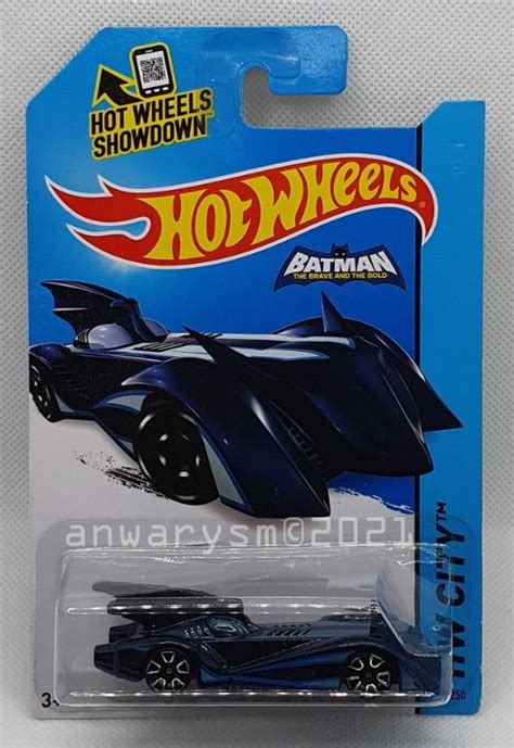 Hot Wheels HW City Batman Batmobile Complete Set Hobbies Toys
