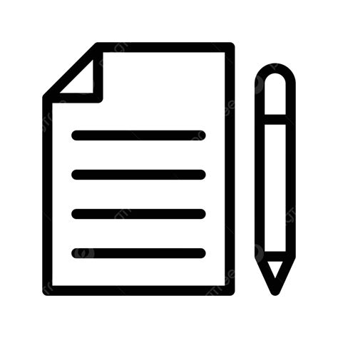 write symbol background workplace vector symbol background workplace