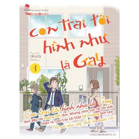 Truyện tranh Con trai tôi hình như là gay Tập 1 Tái bản NXB Kim Đồng Shopee Việt Nam