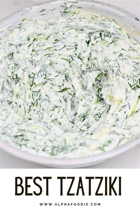 Easy Homemade Greek Tzatziki Sauce Artofit