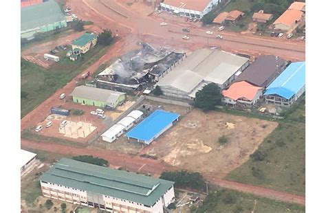 Supermarket In Lethem Destroyed By Fire Guyana Chronicle