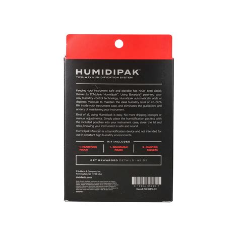 D'Addario Humidipak system - Ukulele Underground