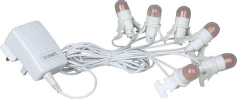 Lemax Kerstdecoratie Lemax Six Led Light Cord W45v Adaptorgs