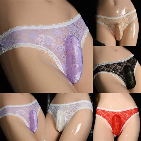 HOMMES SISSY POCHETTE Culotte String Sexy Bikini String Lingerie 1X GB