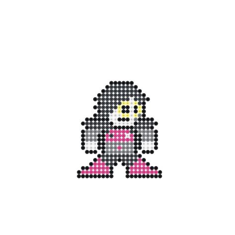Undertale Mettaton Perler Bead Pattern | Perler bead patterns, Beading