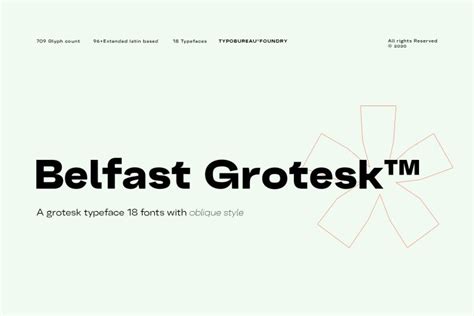 Belfast Grotesk Design Cuts